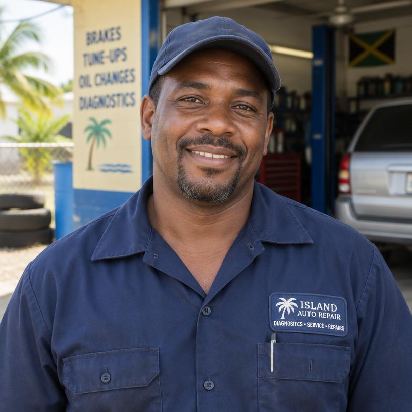 Dario Figaroa, Auto mechanic